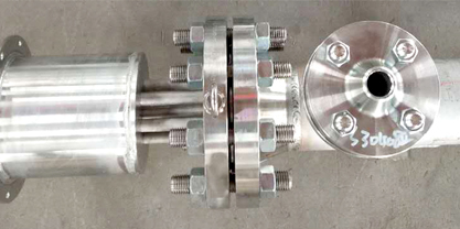 空气电加热器而有回管的回水系统不同